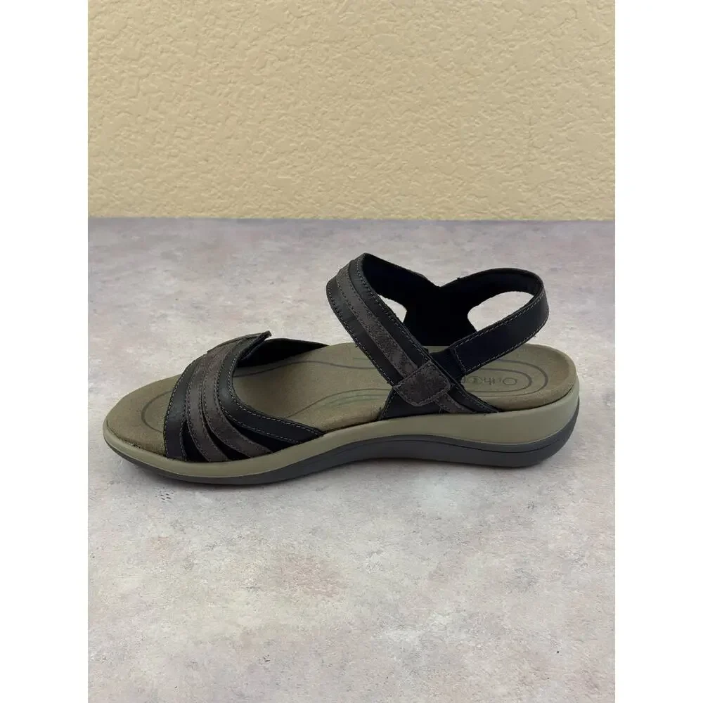Orthofeet Malibu 937 Sandals Women’s Size 10 D WIDE Support Adjustable10 Wide